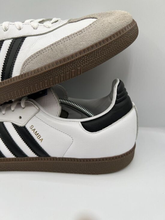 Adidas Originals Samba OG White Black Gray Men\'s And Women\'s Sneakers Shoes main image 6